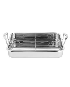 Impact Roasting Pan with rack, 42x26cm