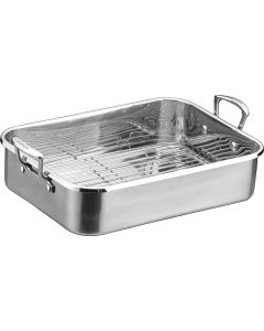 Impact Roasting Pan with rack, 48x31cm